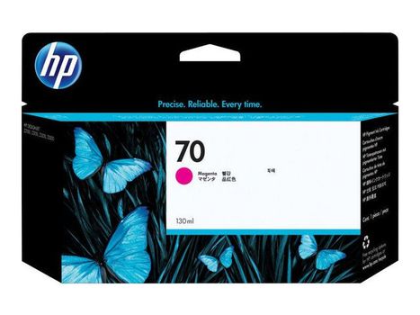 HP 70 - C9453A - 1 x Magenta - Ink cartridge - For DesignJet Z2100, Z3100, Z3100ps, Z3200, Z3200ps, Z5200, Z5400 (C9453A)