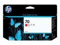 HP No 70 Ink Cart/Red w/vivera in