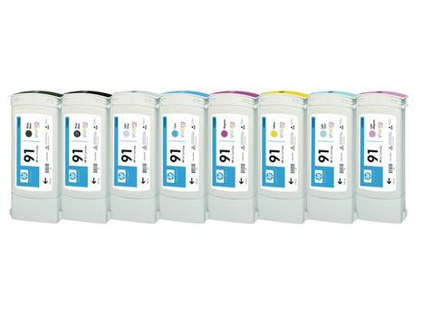 HP 91-blækpatroner,  775 ml, magenta, 3-pak (C9484A)