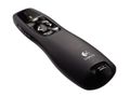 LOGITECH Logitech® Wireless Presenter R400 wireless receiver and a range of up to 15 metres (50 feet).