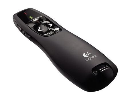 Logitech Wireless Presenter R400 presentasjonsfjernstyring (910-001356)