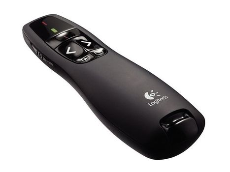 LOGITECH Logitech® Wireless Presenter R400 wireless receiver and a range of up to 15 metres (50 feet). (910-001356)