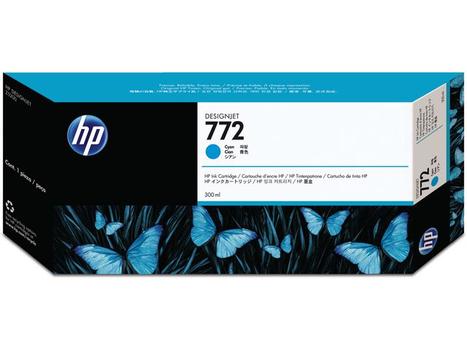 HP 772 - cyan - original - DesignJet - blekkpatron (CN636A)