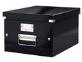 LEITZ Storage Box Click & Store Medium Black