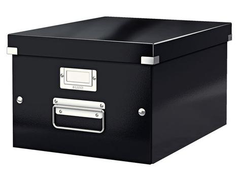 LEITZ Storage Box Click & Store Medium Black (6044-00-95)