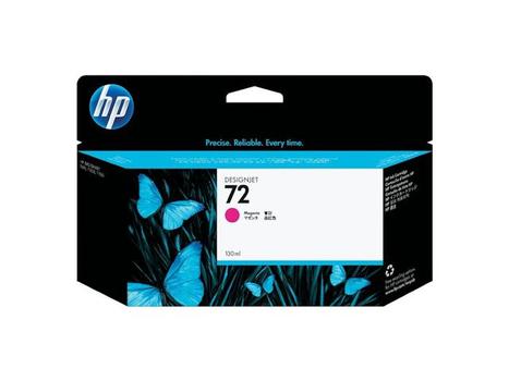 HP 72 Tinte magenta Vivera 130ml DesignJet T1100 T610 T620 T770 T1200 (C9372A)