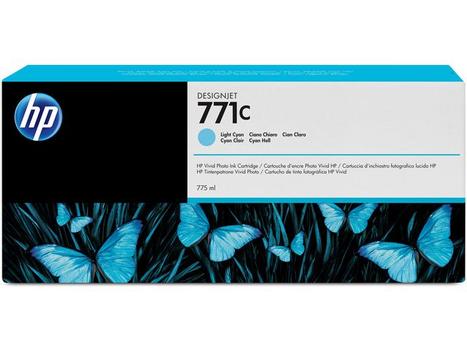 HP 771C 775 ml ljus cyan Designjet-bläckpatron (B6Y12A)