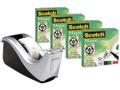 SCOTCH Dispenserpakke SCOTCH C60 Magic 810 4rl