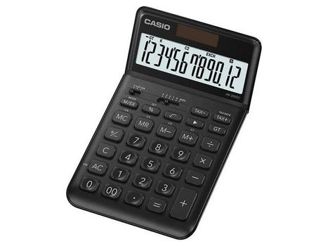 CASIO Calculator Desktop Basic Black (JW-200SC-BK)