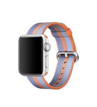 APPLE 38MM ORANGE WOVEN NYLON . ACCS (MPVV2ZM/A)