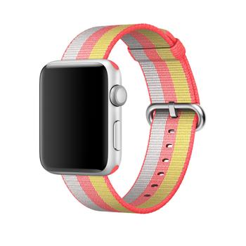 APPLE 42MM RED WOVEN NYLON . ACCS (MPW72ZM/A)