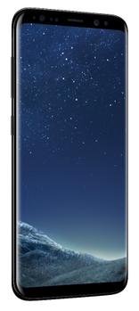SAMSUNG Galaxy S8 64GB Sort SmartPhone,  5.8" FHD-skärm,  12/8MP kamera, Android 7, Iris, MicroSD, Vattentät (SM-G950FZKANEE)