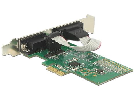 DELOCK PCI Express Card > 2 x Serial RS-232 (89555)