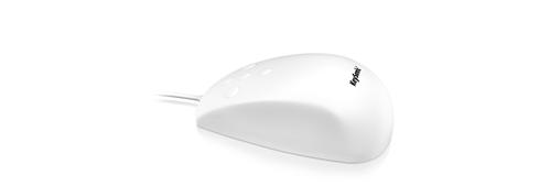 KEYSONIC Maus Keysonic KSM-3020M-W USB white/ wasserdicht aus Silikon retail (60192)