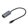 I-TEC USB-C Metal Gigabit Ethernet Adapter 1x USB-C to RJ-45 LED compatible with Thunderbolt 3 (C31METALGLAN)