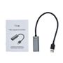 I-TEC USB 3.0 Metal Gigabit Ethernet Adapter 1x USB 3.0 to RJ-45 LED for Notebook Tablet PC Windows Mac Linux Android (U3METALGLAN)