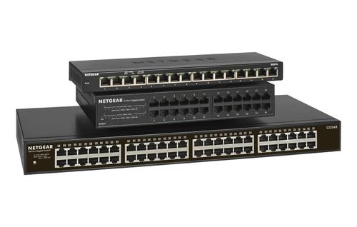 NETGEAR 48-PORT GB UNMANAGED SWITCH F-FEEDS2 (GS348-100EUS)