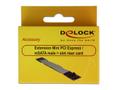 DELOCK Extension Mini PCI Express / mSATA male > slot riser card with flexible cable 13 cm (65837)
