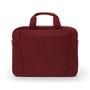 DICOTA A Slim Case BASE Laptop Bag 14.1" Red. The functional,  lightweight notebook bag comes with a lockable cushioned notebook compartment for extra protection and a notebook strap that keeps the notebook s (D31306)