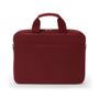 DICOTA A Slim Case BASE Laptop Bag 14.1" Red. The functional,  lightweight notebook bag comes with a lockable cushioned notebook compartment for extra protection and a notebook strap that keeps the notebook s (D31306)