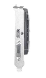 ASUS GeForce GT 1030 OC - 2GB GDDR5 RAM - Grafikkort (90YV0AU0-M0NA00)