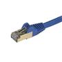 STARTECH "Cat6a Ethernet Cable - Shielded (STP) - 1 m, Blue" (6ASPAT1MBL)