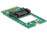 DELOCK Adapter M.2 Key B male > SATA 7 pin - Form Factor 2242 (62876)