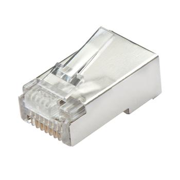 LINDY RJ-45 Connector STP Cat.5e 10x (62406)