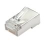 LINDY 62406 wire connector RJ-45 Transparent Factory Sealed