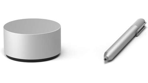 MICROSOFT t Surface Dial - Cursor (puck) - wireless - Bluetooth 4.0 - magnesium - commercial - for Surface Book, Laptop, Pro 4, Studio (2WS-00002)