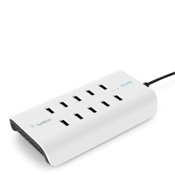 BELKIN RockStar 10-Port USB Charging Station, White (B2B139vf*5)