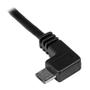 STARTECH 0.5M LEFT ANGLE MICRO USB CHARGE M SYNC CABLE - 24 AWG CABL (USBAUB50CMLA)