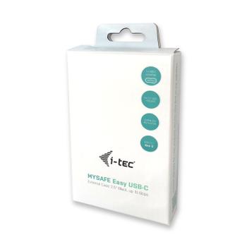 I-TEC MYSAFE EASY 2.5IN USB-C  F-FEEDS2 (C31MYSAFEU313)