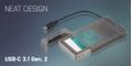 I-TEC MYSAFE EASY 2.5IN USB-C (C31MYSAFEU313)
