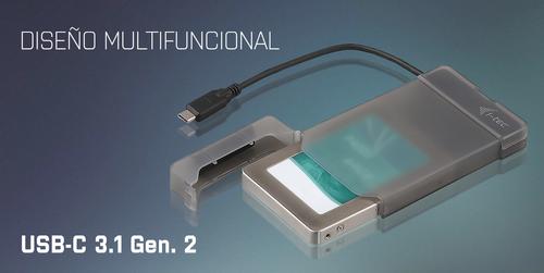 I-TEC MYSAFE EASY 2.5IN USB-C  F-FEEDS2 (C31MYSAFEU313)