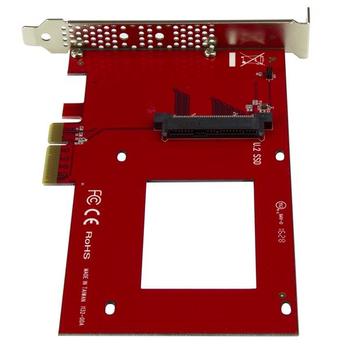 STARTECH "U.2 to PCIe Adapter for 2.5"" U.2 NVMe SSD - SFF-8639 - x4 PCI Express 3.0"	 (PEX4SFF8639)