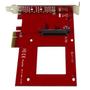 STARTECH "U.2 to PCIe Adapter for 2.5"" U.2 NVMe SSD - SFF-8639 - x4 PCI Express 3.0"	 (PEX4SFF8639)