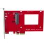 STARTECH "U.2 to PCIe Adapter for 2.5"" U.2 NVMe SSD - SFF-8639 - x4 PCI Express 3.0"	 (PEX4SFF8639)