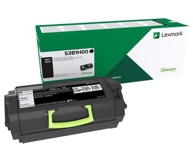 LEXMARK Black Toner Cartridge 25K pages - 53B2H00 (53B2H00)