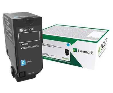LEXMARK 15K Return Program Cyan Toner Cartridge (CS/ CX827) (73B20C0)