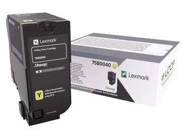 LEXMARK Standard Yellow Toner Cartridge (75B0040)