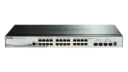 D-LINK 52-Port Gigabit Stackable POE Smart Managed Switch including 4 10G SFP+ (DGS-1510-52XMP)