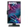 BENQ DesignVue PD2500Q - PD Series - LED monitor - 25" - 2560 x 1440 WQHD - IPS - 350 cd/m² - 1000:1 - 4 ms - HDMI, DisplayPort,  Mini DisplayPort - speakers - grey (9H.LG8LA.TSE)