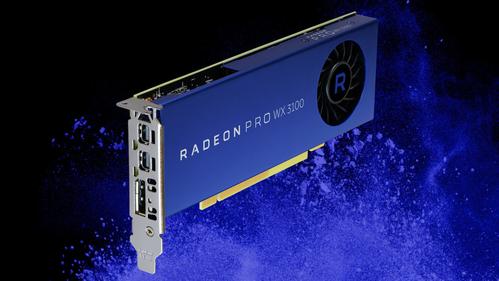 AMD RADEON PRO WX 3100 4 GB GDDR5 1219 MHz, 128-bit, 96 GB/s, DP 1.4, 2x Mini DP, HDCP PCI-E 3.0 16X 1 slot (100-505999)
