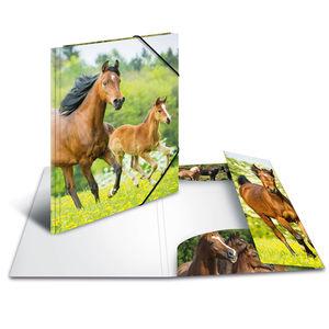 HERMA Sammelmappe A4 Pferde Polypropylen (7140)