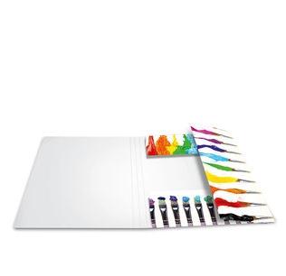 HERMA Elasticated folder A4 cardboard silks (19223*3)