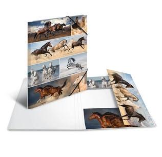 HERMA Sammelmappe A3 Pferde Pappe (19217)