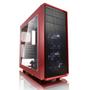 FRACTAL DESIGN Focus G - red/black - window (FD-CA-FOCUS-RD-W)