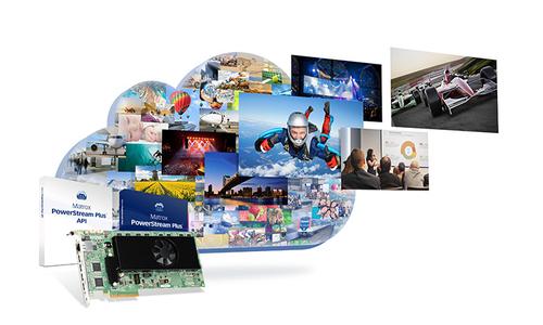 MATROX MVX-E6100X16-4 | Maevex Quad 4K Encoder PCIe Card | 3840x2160 H.264 SÃ¤ndare (Tx) (MVX-E6100X16-4)