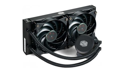 COOLER MASTER MasterLiquid Lite 240 277 x 119.6 x 27mm Radiator, 650-2000 RPM, AMD AM4/Intel LGA2066 included (MLW-D24M-A20PW-R1)